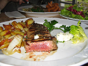 Seaside Lounge Hochwacht Steak Essen